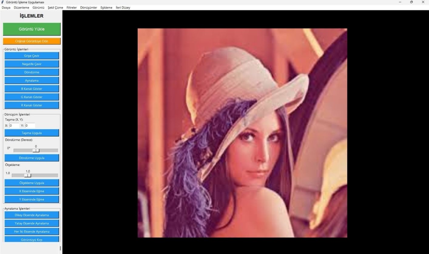 ImageLab Görüntü İşleme Uygulaması